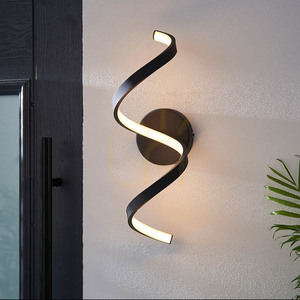 Fali lámpa Endon Astral fekete LED alumínium 12W small 4