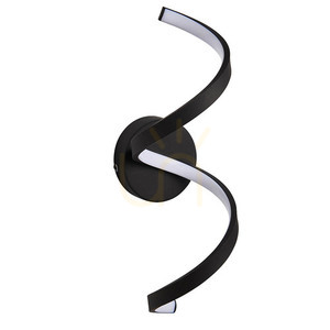 Fali lámpa Endon Astral fekete LED alumínium 12W small 6