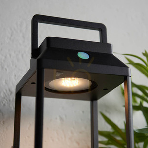 Asztali lámpa fekete Endon Linterna LED dimmelhető alumínium 25 cm small 7
