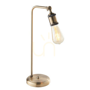 Endon Hal asztali lámpa antik sárgaréz kivitelben, E27, 45,3 cm 1 Endon Hal asztali lámpa antik sárgaréz kivitelben, E27, 45,3 cm small 1