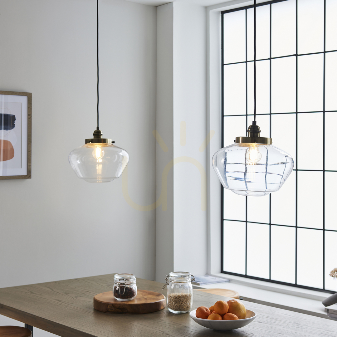 Előadás Függőlámpa Endon Camberley sárgaréz E27 30 cm 1 lámpa Függőlámpa Endon Camberley sárgaréz E27 30 cm 1 lámpa