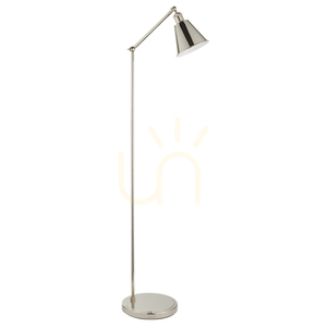 Hal Állólámpa Ezüst Endon Acél E27 1 Hal Állólámpa Ezüst Endon Acél E27 small 1