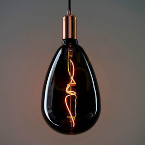 Endon Wisp füstös üveg mennyezeti lámpa E27 4W 30,8 cm 3 Endon Wisp füstös üveg mennyezeti lámpa E27 4W 30,8 cm small 3