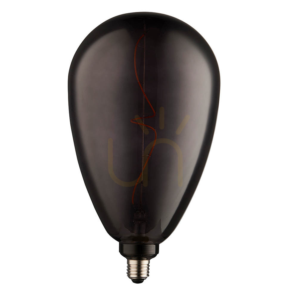 Előadás Endon Wisp füstös üveg mennyezeti lámpa E27 4W 30,8 cm Endon Wisp füstös üveg mennyezeti lámpa E27 4W 30,8 cm