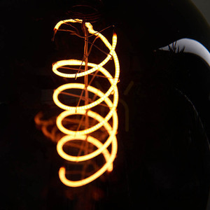 E27 füstös üveg függeszték Endon Helix 19 cm small 8