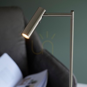 Állólámpa Endon ezüst LED acél olvasó 4W 125 cm small 3