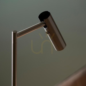 Állólámpa Endon ezüst LED acél olvasó 4W 125 cm small 5