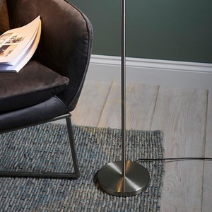 Állólámpa Endon ezüst LED acél olvasó 4W 125 cm small 6