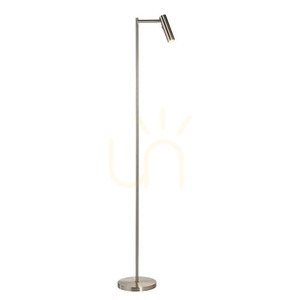 Állólámpa Endon ezüst LED acél olvasó 4W 125 cm small 0