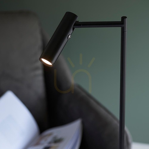 Jelölje be Endon Dedicated Reader fekete LED olvasólámpa állólámpa 4 W 99772