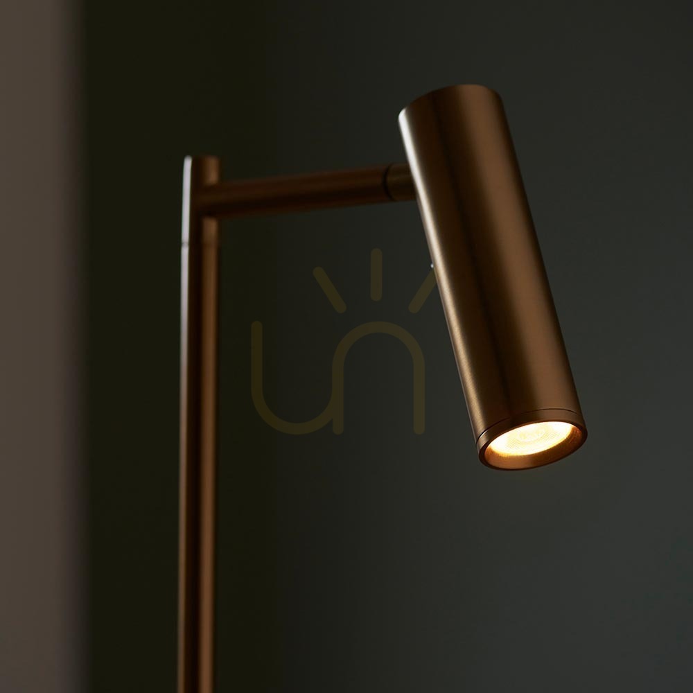Kilátás Álló olvasólámpa sárgaréz Endon LED 4W Álló olvasólámpa sárgaréz Endon LED 4W