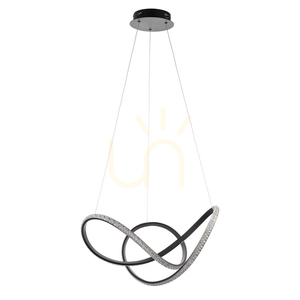 Függőlámpa Endon Francisca fekete LED dimmelhető 55 cm 9 Függőlámpa Endon Francisca fekete LED dimmelhető 55 cm small 9