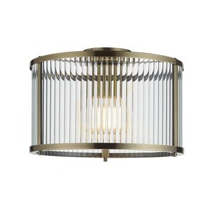 Plafonlámpa Endon Ridgeton sárgaréz E27 Ø31 cm 0 Plafonlámpa Endon Ridgeton sárgaréz E27 Ø31 cm small 0