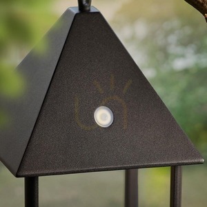Kültéri LED lámpa Endon Hoot fekete IP44 30 cm 106789 small 6