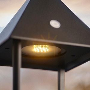 Kültéri LED lámpa Endon Hoot fekete IP44 30 cm 106789 small 7