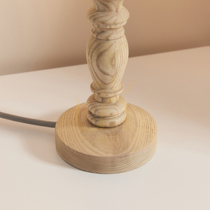 Endon Bibury asztali lámpatalp kőrisfából és sárgarézből B22 27,2 cm 5 Endon Bibury asztali lámpatalp kőrisfából és sárgarézből B22 27,2 cm small 5