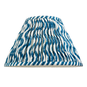 Endon Ripple 111303 pliszírozott lámpaernyő Marlin Blue Ø30 cm E27/B22 small 4