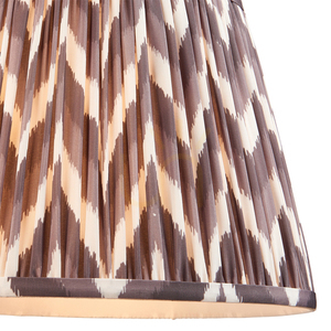 Lámpaernyő Endon Zigzag szürke szövet 24 cm E27 small 1