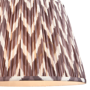 Lámpaernyő Endon Zigzag szürke szövet 40 cm 1 Lámpaernyő Endon Zigzag szürke szövet 40 cm small 1
