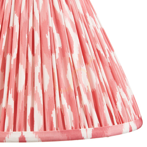 Endon Ikat korall rózsaszín szövet lámpaernyő 30 cm E27 2 Endon Ikat korall rózsaszín szövet lámpaernyő 30 cm E27 small 2