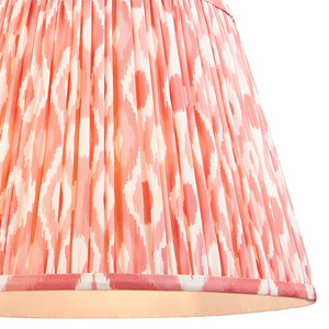 Lámpaernyő Endon Ikat korall rózsaszín szövet 40 cm E27 1 Lámpaernyő Endon Ikat korall rózsaszín szövet 40 cm E27 small 1