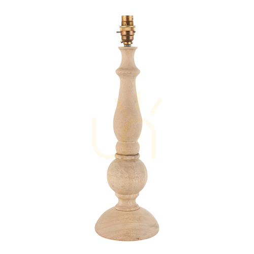 Jelölje be Endon Hidcote sárgaréz-fa asztali lámpa B22 44,5 cm
