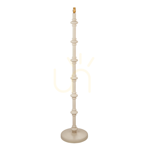 Jelölje be Állólámpa Endon Carnaby fehér fa acél sárgaréz B22 138 cm