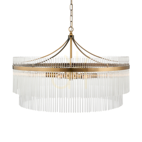 Jelölje be Függőlámpa Endon Marietta Grand sárgaréz 7 fényű 70 cm