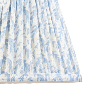 Endon Leaf Shell Bay Blue szövet lámpaernyő 20 cm E14/B22 112915 small 2