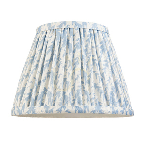 Endon Leaf Shell Bay Blue szövet lámpaernyő 20 cm E14/B22 112915 small 4