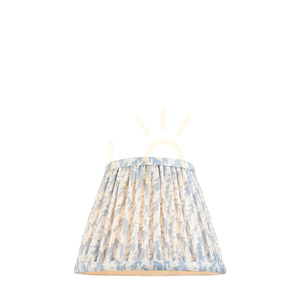 Endon Leaf Shell Bay Blue szövet lámpaernyő 20 cm E14/B22 112915 small 0
