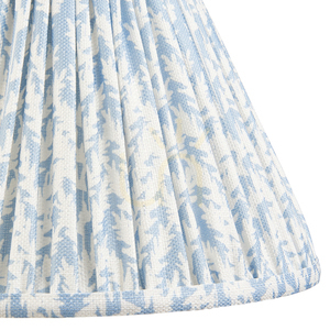 Endon Leaf Shell Bay Blue textil lámpaernyő, 30 cm, E27 small 2