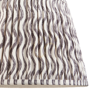Endon Ripple gyöngyszürke szövet lámpaernyő 35 cm small 2