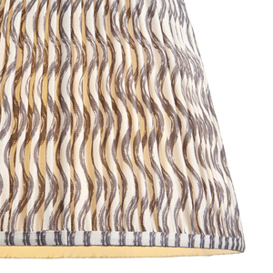 Lámpaernyő Endon Ripple szürke szövet E27 40 cm 1 Lámpaernyő Endon Ripple szürke szövet E27 40 cm small 1