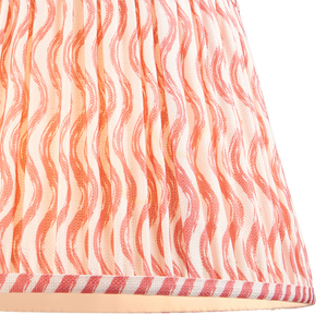 Endon Ripple korallrózsaszín textil lámpaernyő 35 cm E27/B22 small 1