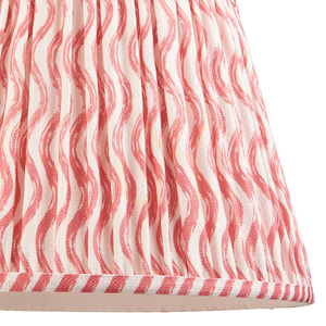 Endon Ripple korallrózsaszín textil lámpaernyő 35 cm E27/B22 small 2