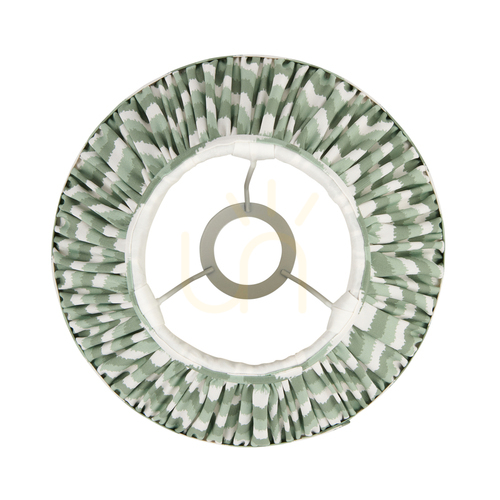 Jelölje be Lampaernyő Endon Zigzag Aspen Green 25 cm szövet, acél