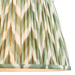 Endon Zigzag 113068 lámpaernyő, Cotswold-zöld, 35 cm small 1