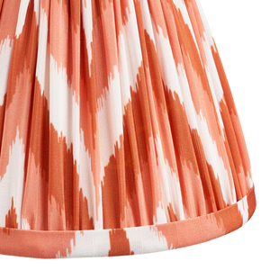 Endon Zigzag barackszínű-narancs lámpaernyő 16 cm E14/B22 113070 small 2