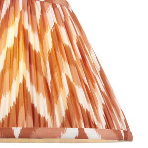 Endon Zigzag narancs szövet lámpaernyő 30 cm E27 small 1