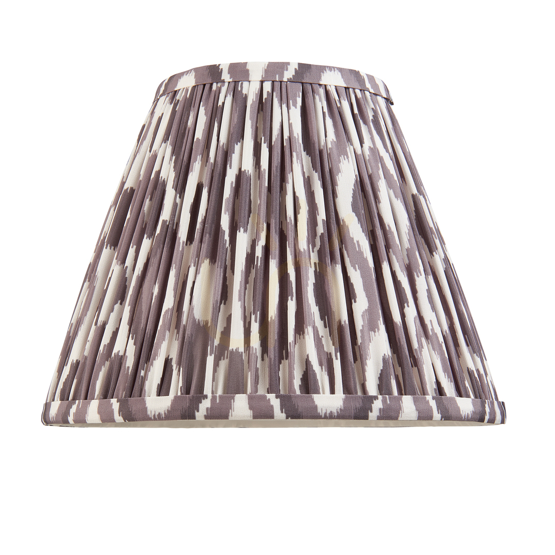 Előadás Lámpaernyő Endon Ikat gyöngyszürke szövet 18,5 cm Lámpaernyő Endon Ikat gyöngyszürke szövet 18,5 cm