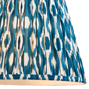 Endon Ikat 113092 kék lámpaernyő, 35 cm, E27/B22 small 1