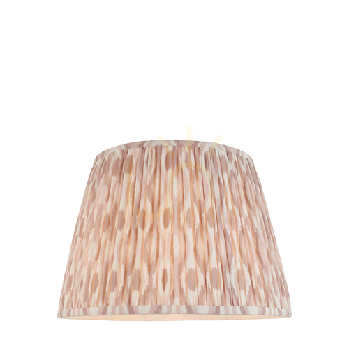 Jelölje be Endon Ikat bézs szövet lámpaernyő 40 cm E27