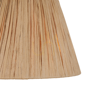 Endon Raffia kúpos természetes raffia lámpaernyő 24 cm E27 113456 small 1