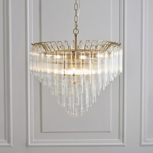 Függőlámpa Endon Toulouse sárgaréz, 12 fényű, G9, 50 cm small 4