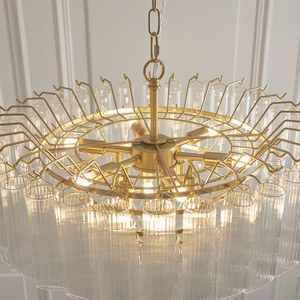 Függőlámpa Endon Toulouse sárgaréz, 12 fényű, G9, 50 cm small 7