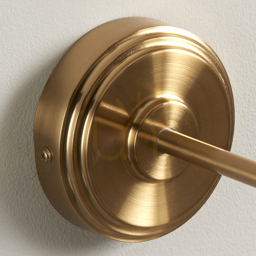 Jelölje be Endon Step Arc Brass fali lámpa B22 sárgaréz acél, szabályozható
