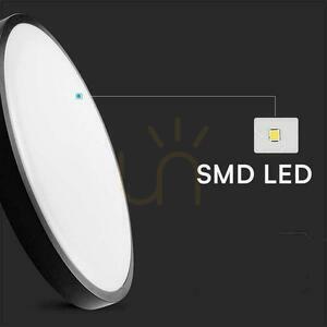 Plafond V-TAC 24W LED kerek 30cm felszíni IP44 fekete VT-8624B 6500K 2500lm 24W LED kerek 30cm IP44 fekete VT-8624B 6500K 2500lm small 4
