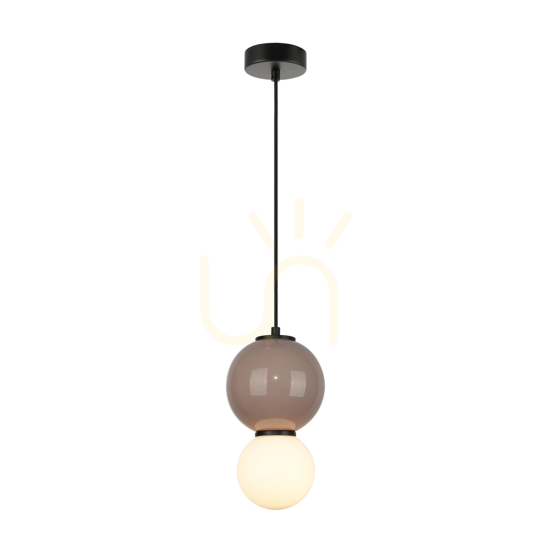 Jelölje be Italux LED függőlámpa fehér-bézs üveg-kerámia 15 cm PND-95221-1S-BR Italux LED függőlámpa fehér-bézs üveg-kerámia 15 cm PND-95221-1S-BR