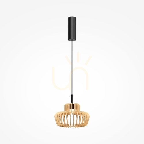 Jelölje be Fekete LED függőlámpa Maytoni Namiki MOD465PL-L12BK2 14 W, 26,5 cm